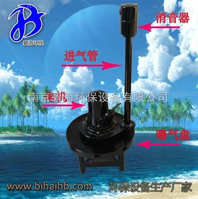 离心潜水曝气机 QXB3 * 自吸式造流河道整治曝气设备